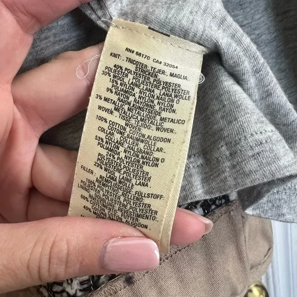 Anthropologie lake placid sweater jacket size S - Picture 12 of 12